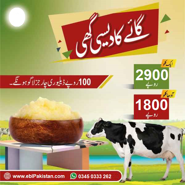 گائے کا خالص دیسی گھی