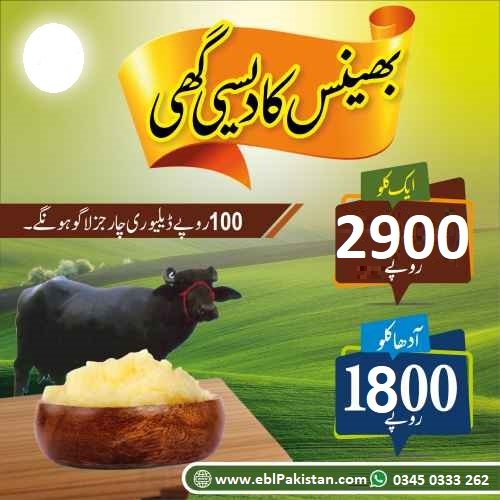 بھینس کا خالص دیسی گھی